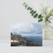 Carte Postale Face blanche (Debout devant)