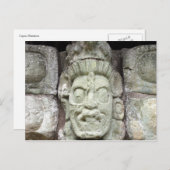 Carte Postale face copán (Devant / Derrière)