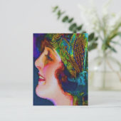 CARTE POSTALE FACE DE LAPPER (Debout devant)