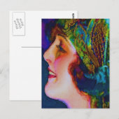 CARTE POSTALE FACE DE LAPPER (Devant / Derrière)