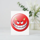 Carte Postale Face diabolique 2 (Debout devant)