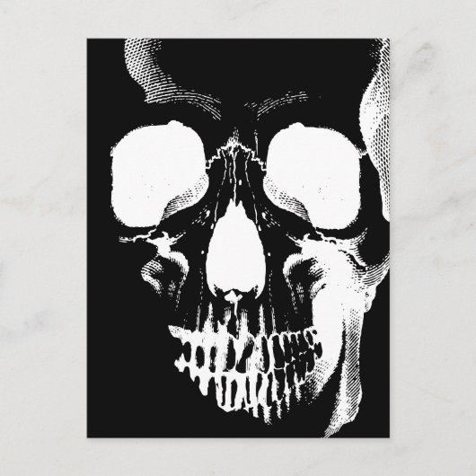 Carte Postale Face du crâne (Devant)