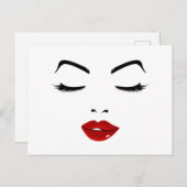 Carte Postale Face élégante (Devant / Derrière)