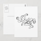 Carte Postale Face étendue (Devant / Derrière)