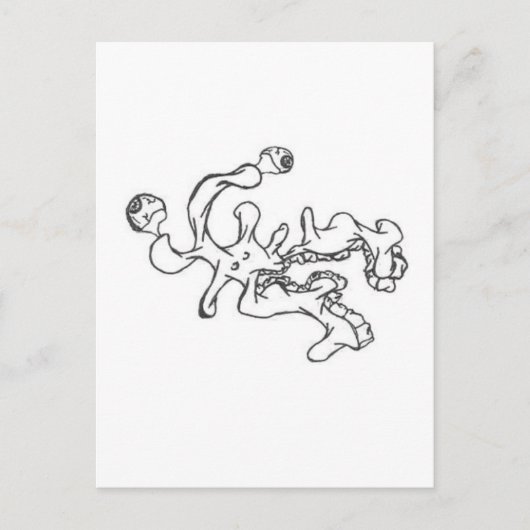 Carte Postale Face étendue (Devant)