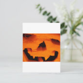 Carte Postale Face Jack-O-Lanterne d'Halloween (Debout devant)
