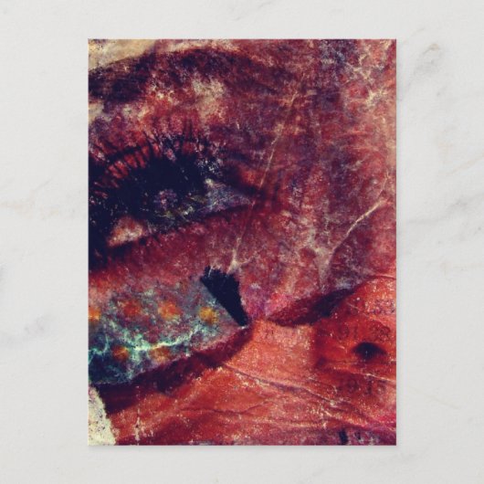 Carte Postale Face multimédia mixte Abstraite (Devant)