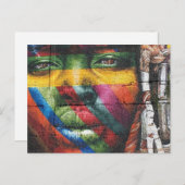 Carte Postale face murale (Devant / Derrière)