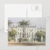 Carte Postale Face ouest de la maison de Sir Robert Peel (Devant / Derrière)
