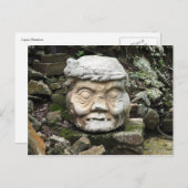 Carte Postale face rocheuse de copán (Devant / Derrière)