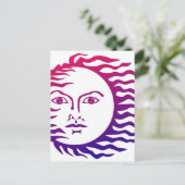Carte Postale Face solaire (Debout devant)