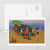 Carte Postale Facettes de l'Afrique (Devant / Derrière)