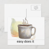 Carte Postale "facile à faire" (Devant / Derrière)