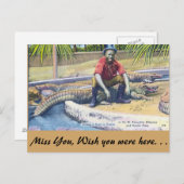 Carte Postale Facile à prendre en Floride (Devant / Derrière)