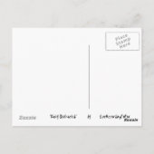 Carte Postale Facilement distrait (Dos)