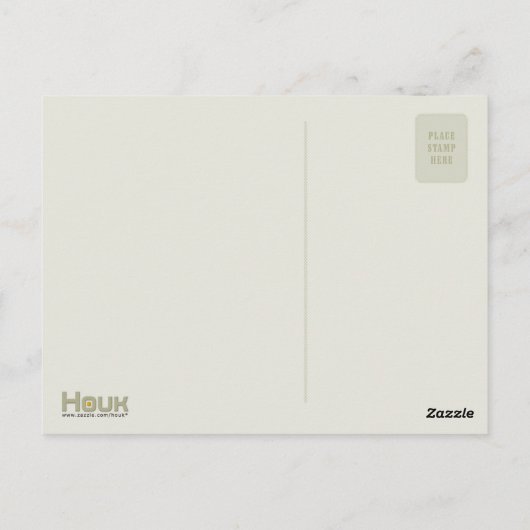 Carte Postale Facture - Modèle postal (Dos)