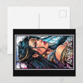 Carte Postale Fadey Barbarian Comic Style 02 (Devant / Derrière)