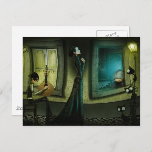 Carte Postale Fado (Devant / Derrière)