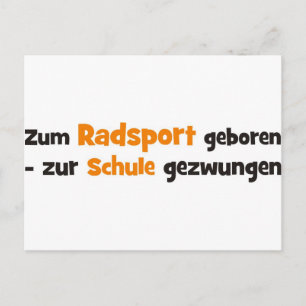 Carte Postale Fahrrad