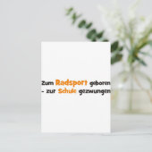 Carte Postale Fahrrad (Debout devant)