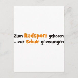 Carte Postale Fahrrad