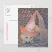 CARTE POSTALE FAIR DAMSEL MISSY (Devant / Derrière)