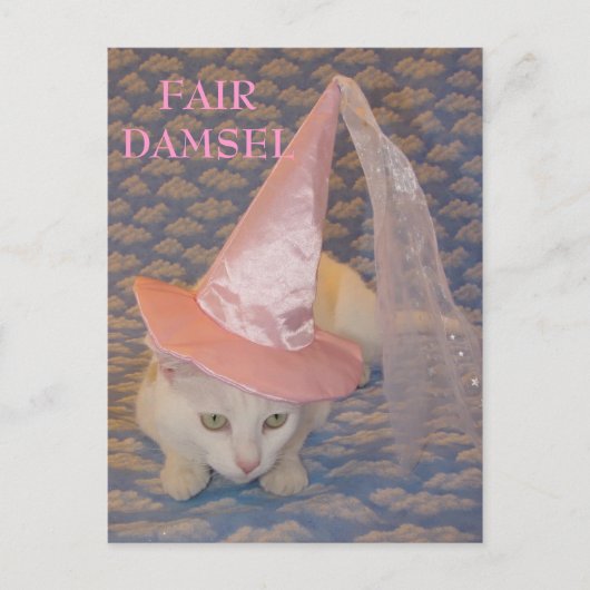 CARTE POSTALE FAIR DAMSEL MISSY (Devant)