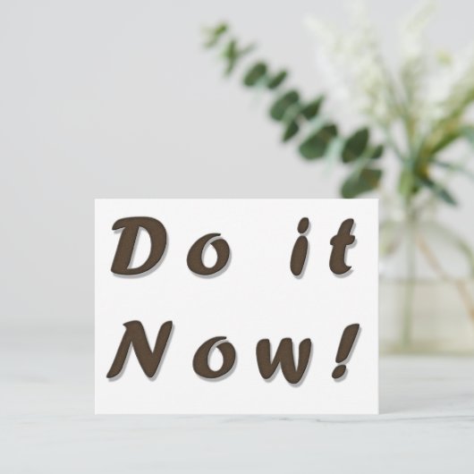 Carte Postale faire (Debout devant)