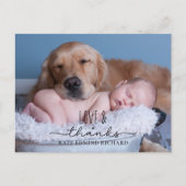 Carte Postale Faire annonce de naissance de bébé nouveau-né mini (Devant)