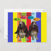 Carte Postale Faire Chaque Jour Un Vendredi Heureu (Devant / Derrière)