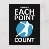 Carte Postale Faire chaque nombre de points - Handball (Devant)