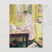 Carte Postale Faire de la tarte aux pommes (Devant)