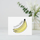 Carte Postale Faire des bananes (Debout devant)