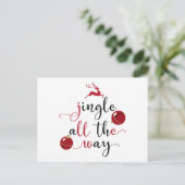 Carte Postale faire du jingle (Debout devant)