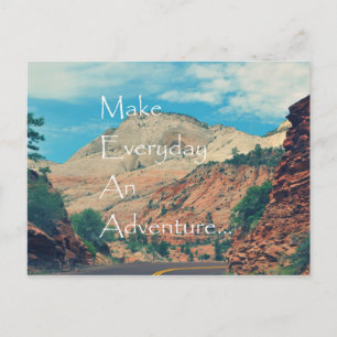 Carte Postale Faire Du Quotidien Une Aventure