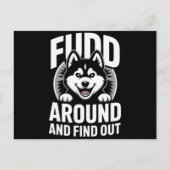 Carte Postale Faire le con et découvrir (Devant)