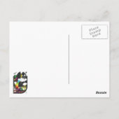 Carte Postale Faire le tour de mes rêves (Dos)