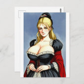 Carte Postale Faire Maiden 10 (Devant / Derrière)