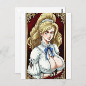 Carte Postale Faire Maiden 2 (Devant / Derrière)