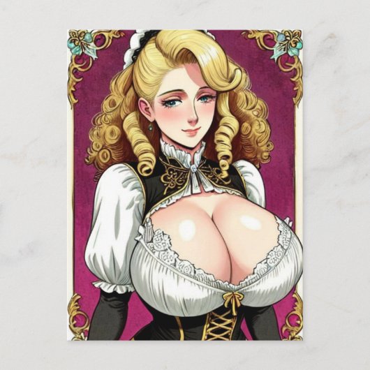 Carte Postale Faire Maiden 4 (Devant)