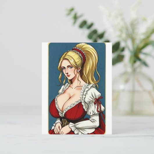 Carte Postale Faire Maiden 6 (Debout devant)