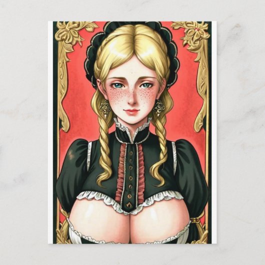 Carte Postale Faire Maiden 7 (Devant)