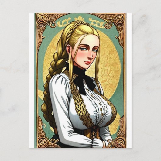 Carte Postale Faire Maiden 8 (Devant)