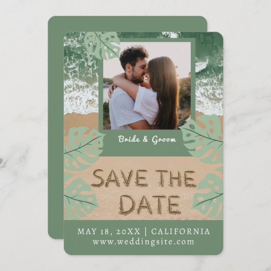 Carte postale faire-part (Devant / Derrière)