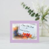 Carte postale faire-part (Debout devant)