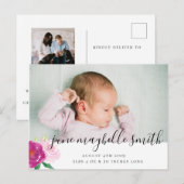 carte postale faire-part (Devant / Derrière)