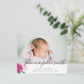 carte postale faire-part (Debout devant)