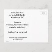 Carte Postale Faire-part 02 (2), Rejoignez-nous au bord... - Customisé (Dos)