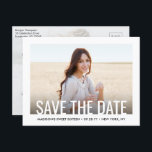 Carte Postale Faire-part 2 Photo Sweet 16th Birthday Modern Enregistrer la<br><div class="desc">Famille Invitation et amis à une élégante célébration Sweet 16th pour elle ou lui avec cette photo minimaliste moderne 2 enregistrer la date invitation carte postale. Tout le texte est simple à customiser. (CONSEIL EN MATIÈRE DE PLACEMENT D'IMAGE : Une façon simple de centrer une photo exactement comment vous voulez...</div>