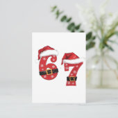 Carte Postale Faire-part 67 Mason Obtenons Sandy Noël 67 Mème Drôle (Debout devant)